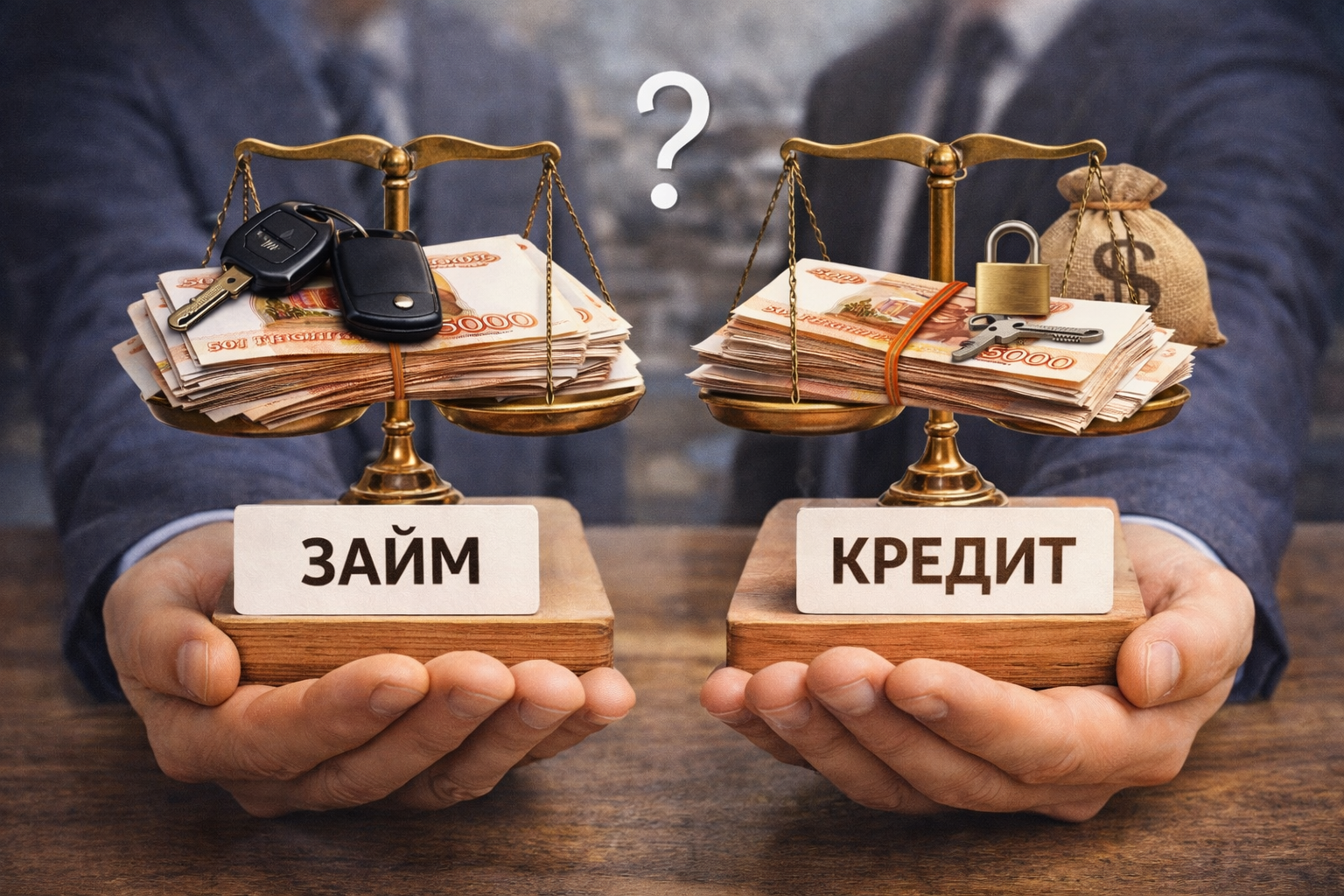 Основные отличия займа и кредита – что выгоднее?