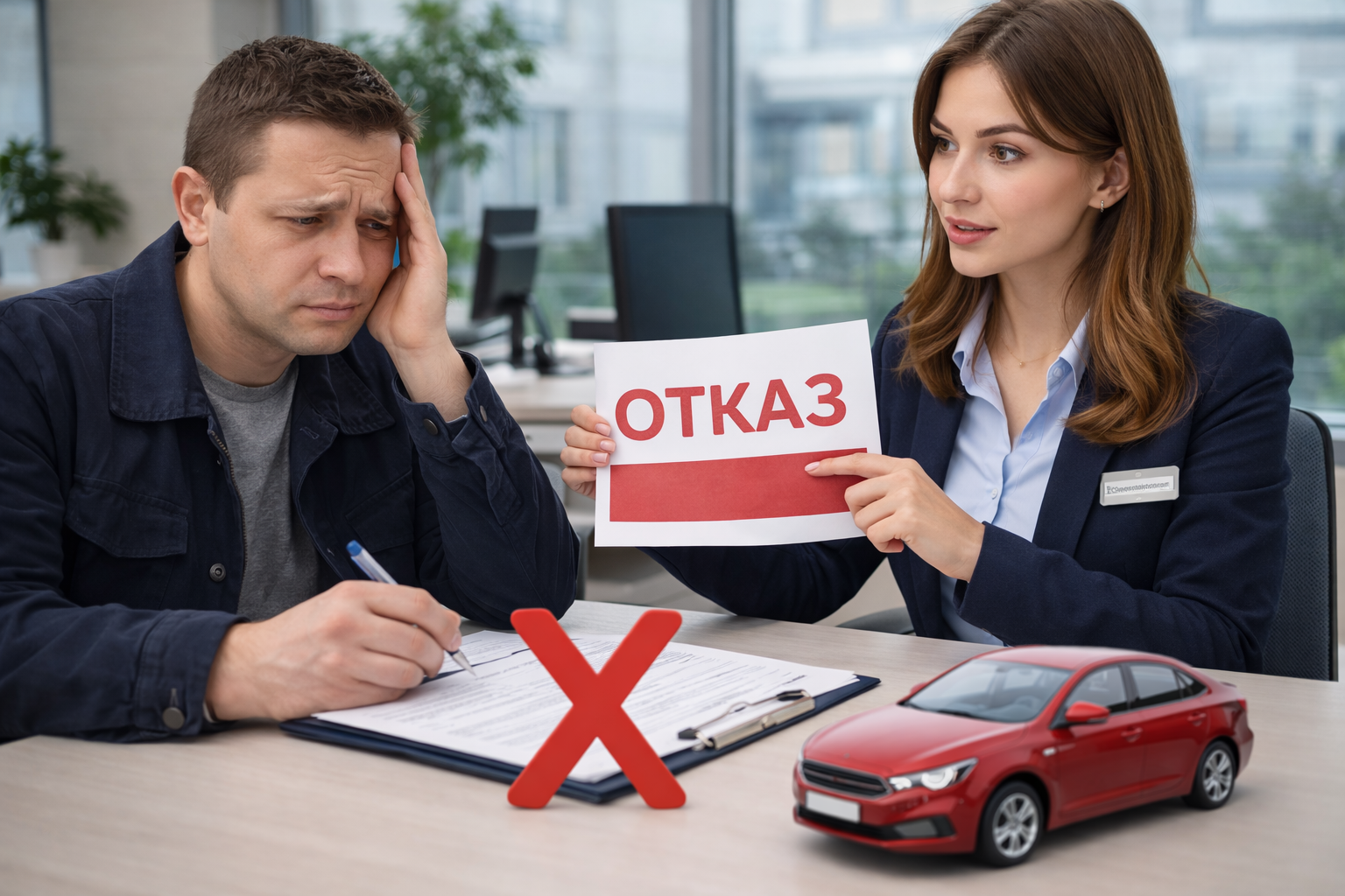 Почему не дают кредит под залог авто