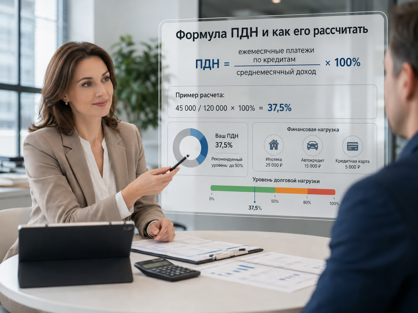 Показатель долговой нагрузки (ПДН): что это, как рассчитать и снизить