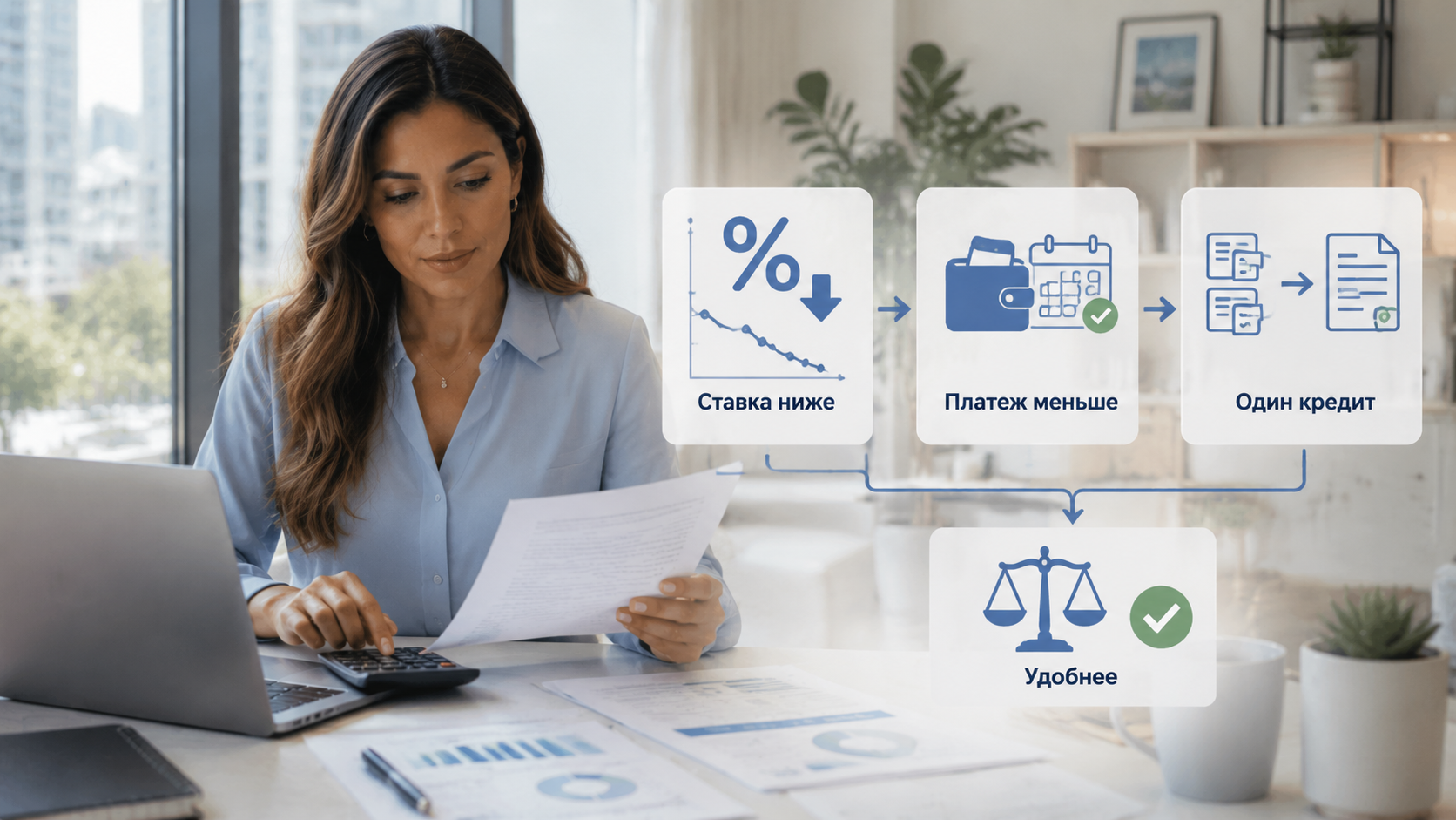Что такое рефинансирование кредита