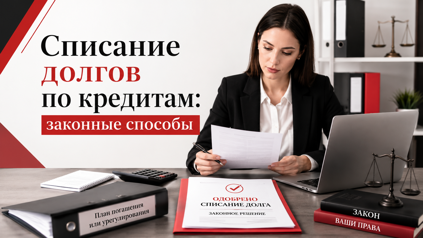 Списание долгов по кредитам: законные способы