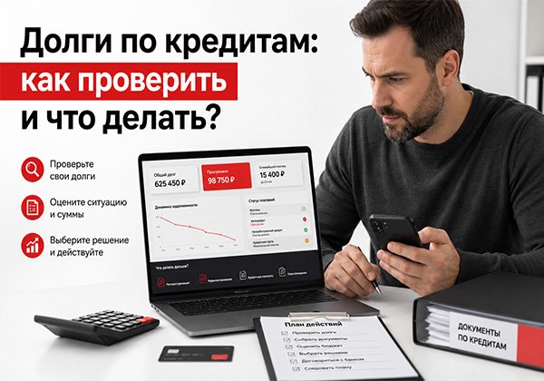 Долги по кредитам: как проверить и что делать