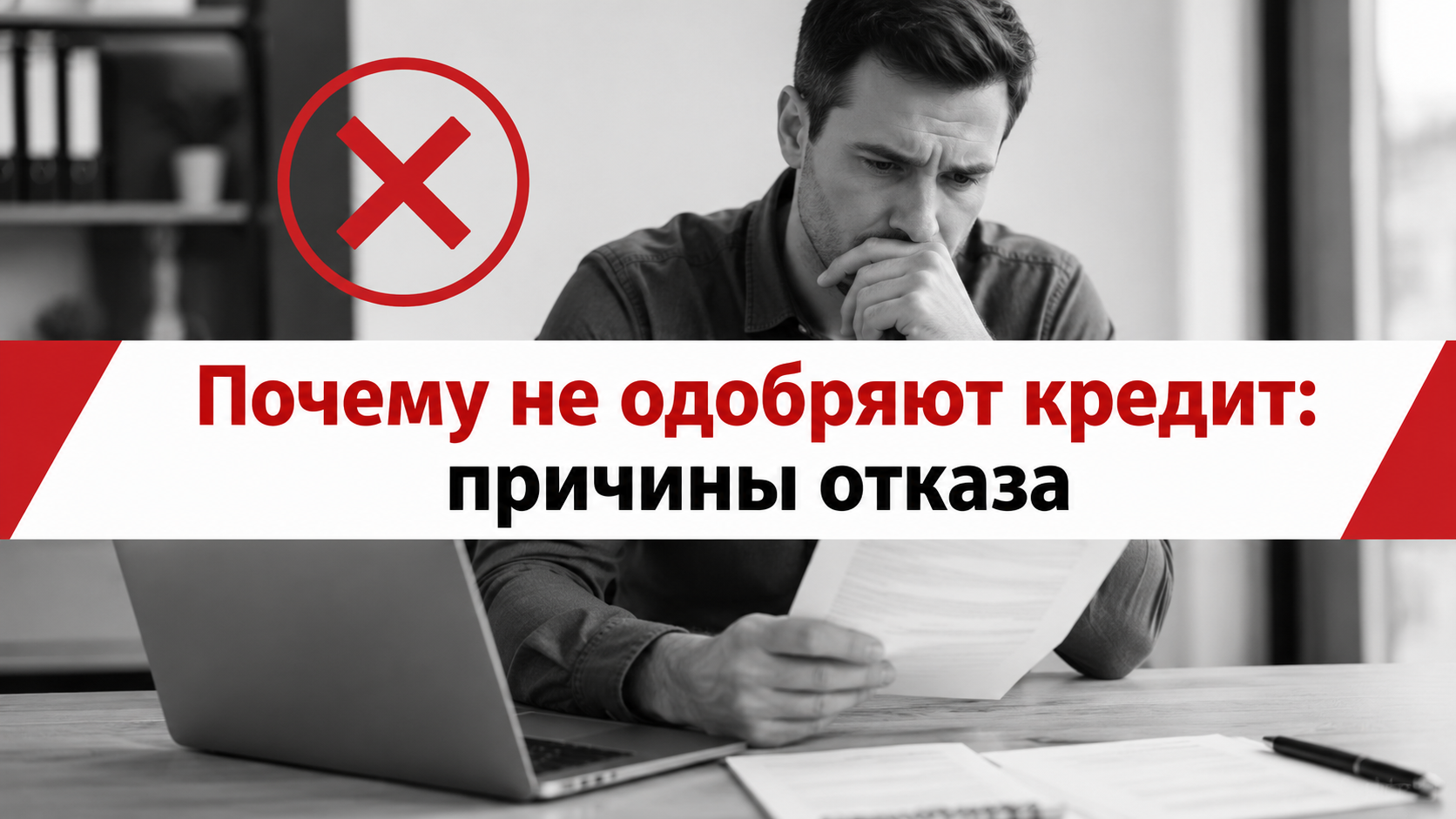 Почему не одобряют кредит: причины отказа