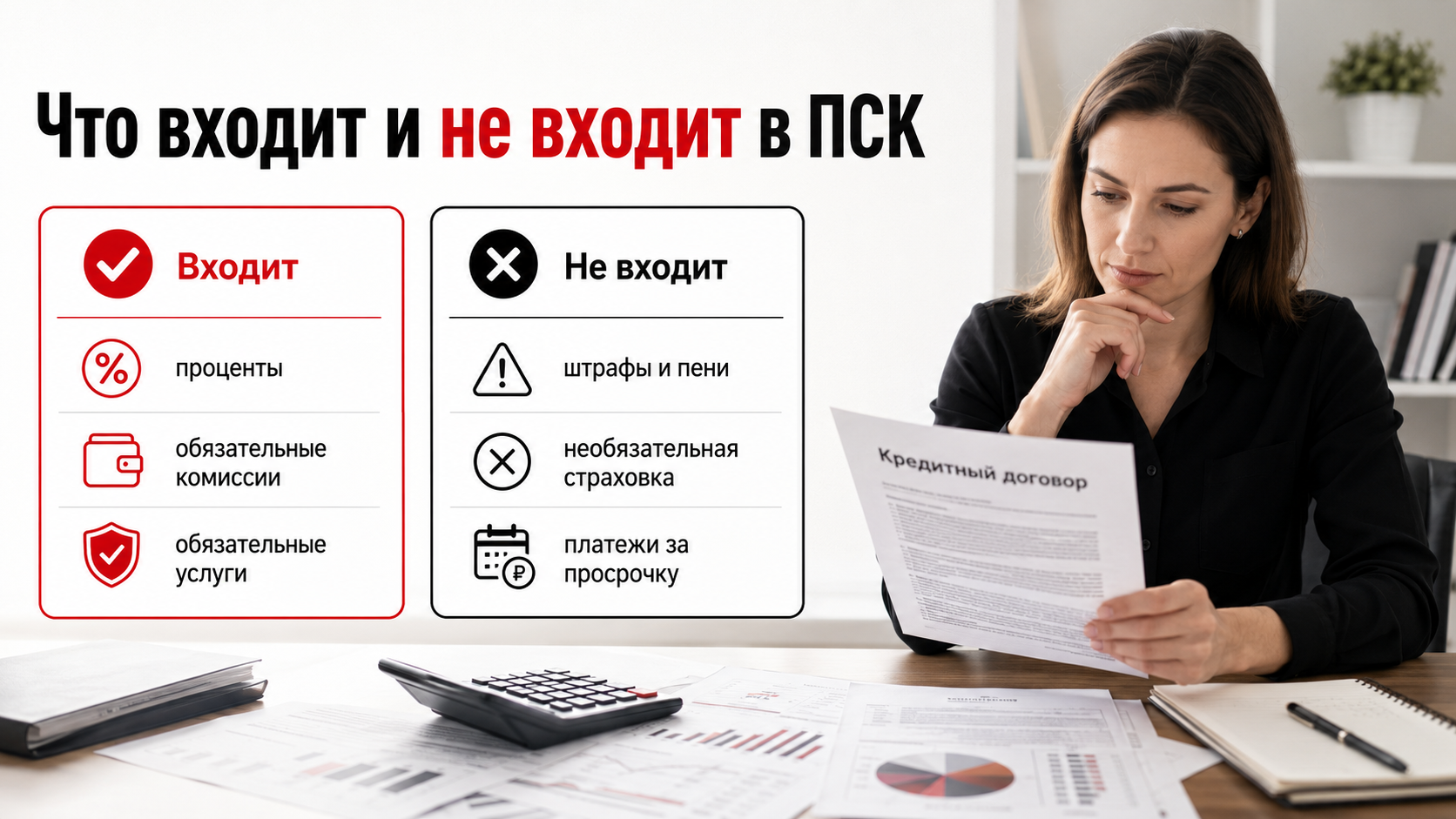 Что такое полная стоимость кредита (ПСК)