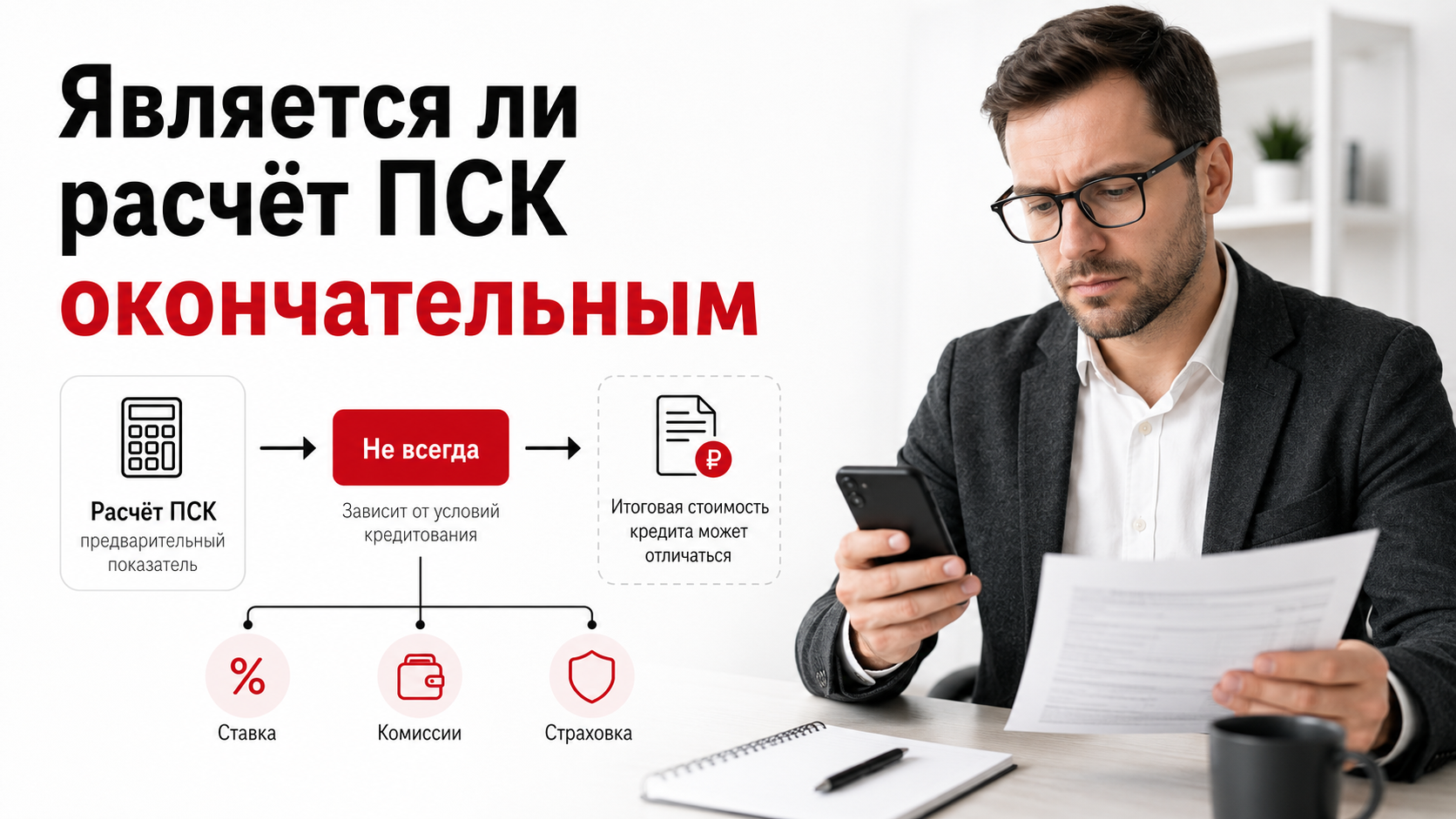 Что такое полная стоимость кредита (ПСК)