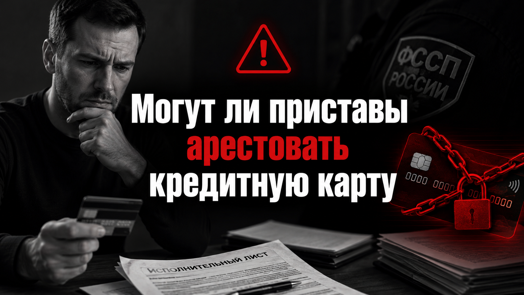 Могут ли приставы арестовать кредитную карту