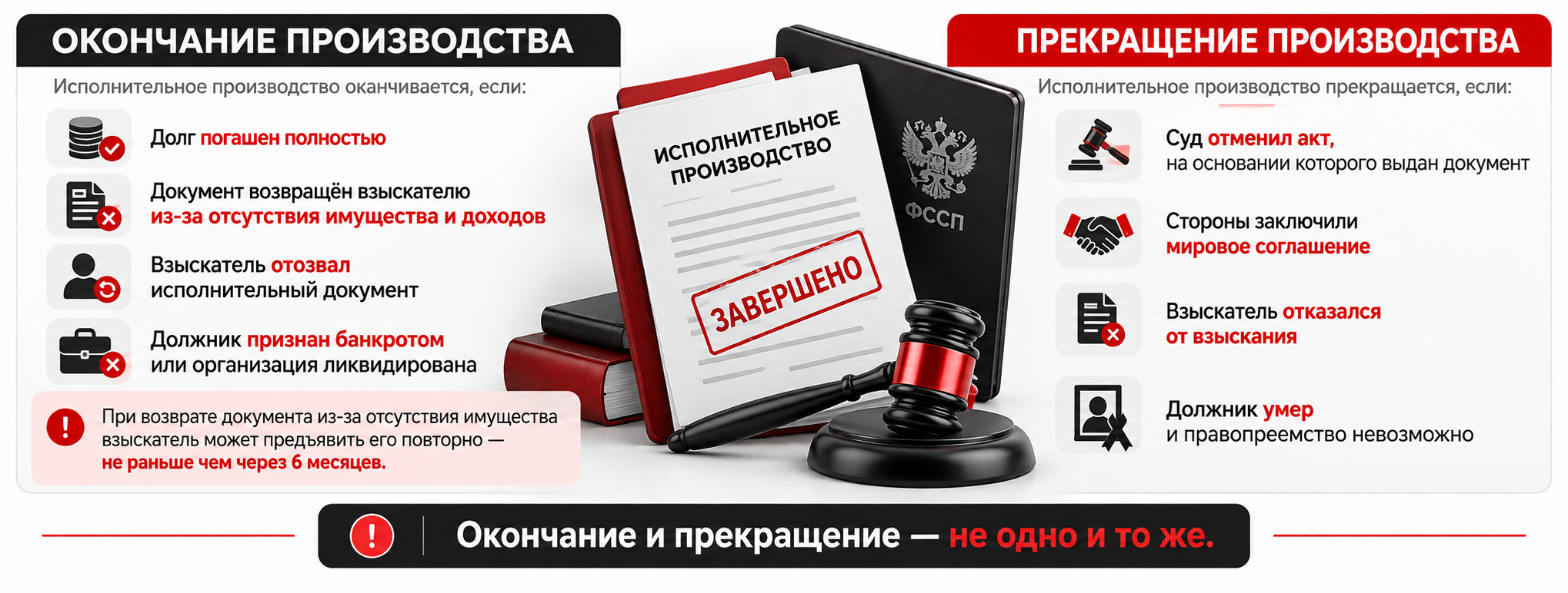 Исполнительное производство: что это, как узнать и как закрыть