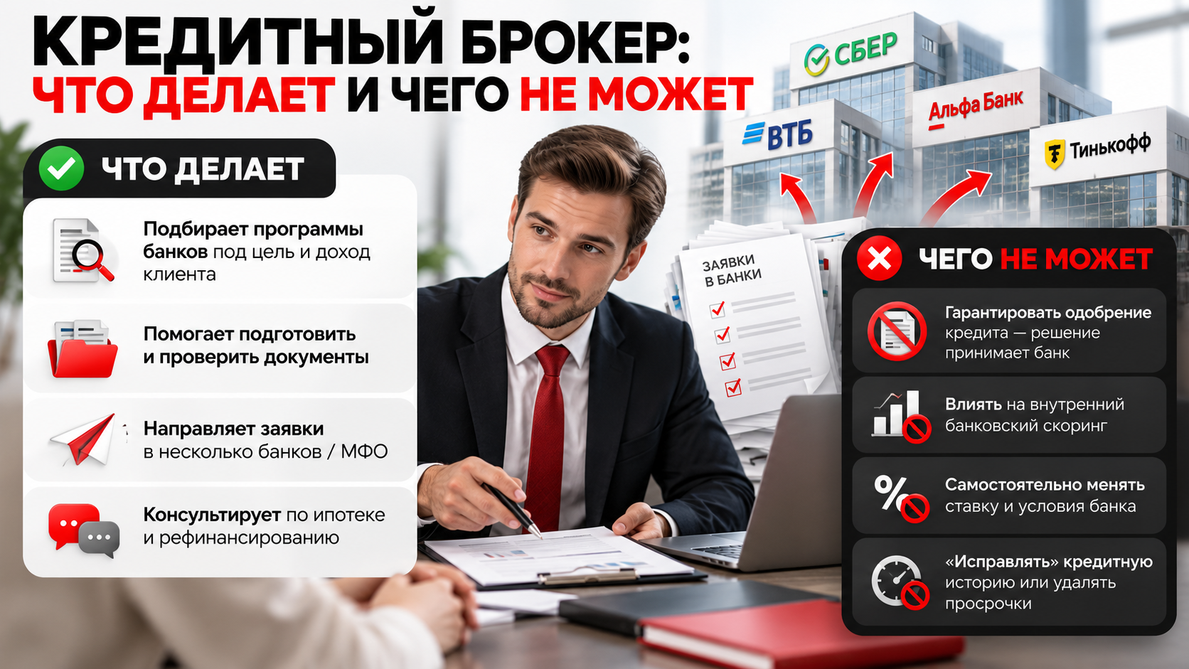 Кредитный брокер: кто это и стоит ли обращаться